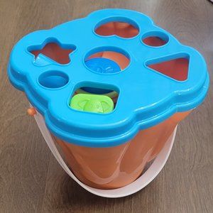 Shape sorter, nesting cups, stacking tower set